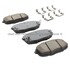 1001-1397BC by MPA ELECTRICAL - Quality-Built Disc Brake Pad, Premium, Ceramic, with Hardware