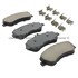 1001-1406C by MPA ELECTRICAL - Quality-Built Disc Brake Pad, Premium, Ceramic, with Hardware