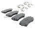 1001-1404C by MPA ELECTRICAL - Quality-Built Premium Ceramic Brake Pads w/ Hardware