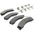 1001-1411C by MPA ELECTRICAL - Quality-Built Disc Brake Pad, Premium, Ceramic, with Hardware