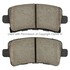 1001-1430AC by MPA ELECTRICAL - Quality-Built Premium Ceramic Brake Pads w/ Hardware