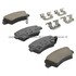 1001-1445C by MPA ELECTRICAL - Quality-Built Premium Ceramic Brake Pads w/ Hardware