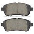 1001-1454AC by MPA ELECTRICAL - Quality-Built Premium Ceramic Brake Pads w/ Hardware