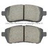 1001-1454C by MPA ELECTRICAL - Quality-Built Disc Brake Pad, Premium, Ceramic, with Hardware