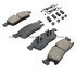 1001-1455C by MPA ELECTRICAL - Quality-Built Disc Brake Pad, Premium, Ceramic, with Hardware