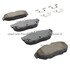 1001-1465C by MPA ELECTRICAL - Quality-Built Disc Brake Pad, Premium, Ceramic, with Hardware