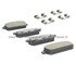 1001-1468C by MPA ELECTRICAL - Quality-Built Premium Ceramic Brake Pads w/ Hardware