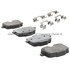 1001-1469M by MPA ELECTRICAL - Quality-Built Premium Disc Brake Pad Set - Semi-Metallic, with Hardware