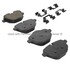 1001-1473C by MPA ELECTRICAL - Quality-Built Disc Brake Pad, Premium, Ceramic, with Hardware