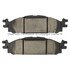 1001-1508C by MPA ELECTRICAL - Quality-Built Premium Ceramic Brake Pads w/ Hardware