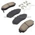 1001-1521AC by MPA ELECTRICAL - Quality-Built Premium Ceramic Brake Pads w/ Hardware