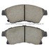 1001-1522C by MPA ELECTRICAL - Quality-Built Disc Brake Pad, Premium, Ceramic, with Hardware