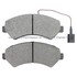 1001-1540AM by MPA ELECTRICAL - Quality-Built Premium Semi-Metallic Brake Pads w/ Hardware