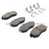 1001-1539C by MPA ELECTRICAL - Quality-Built Disc Brake Pad, Premium, Ceramic, with Hardware