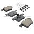 1001-1561C by MPA ELECTRICAL - Quality-Built Premium Ceramic Brake Pads w/ Hardware