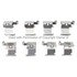 1001-1565AC by MPA ELECTRICAL - Quality-Built Premium Ceramic Brake Pads w/ Hardware