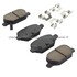 1001-1569C by MPA ELECTRICAL - Quality-Built Premium Ceramic Brake Pads w/ Hardware