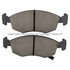 1001-1568C by MPA ELECTRICAL - Quality-Built Premium Ceramic Brake Pads w/ Hardware