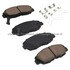 1001-1578C by MPA ELECTRICAL - Quality-Built Disc Brake Pad, Premium, Ceramic, with Hardware