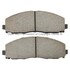 1001-1589C by MPA ELECTRICAL - Quality-Built Premium Ceramic Brake Pads w/ Hardware