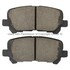 1001-1585C by MPA ELECTRICAL - Quality-Built Disc Brake Pad, Premium, Ceramic, with Hardware