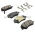 1001-1593C by MPA ELECTRICAL - Quality-Built Disc Brake Pad, Premium, Ceramic, with Hardware