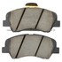 1001-1593C by MPA ELECTRICAL - Quality-Built Disc Brake Pad, Premium, Ceramic, with Hardware