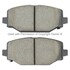 1001-1596C by MPA ELECTRICAL - Quality-Built Disc Brake Pad, Premium, Ceramic, with Hardware