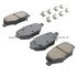 1001-1612C by MPA ELECTRICAL - Quality-Built Disc Brake Pad, Premium, Ceramic, with Hardware