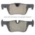 1001-1613C by MPA ELECTRICAL - Quality-Built Disc Brake Pad, Premium, Ceramic, with Hardware