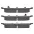 1001-1612M by MPA ELECTRICAL - Quality-Built Premium Disc Brake Pad Set - Semi-Metallic, with Hardware