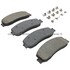 1001-1631M by MPA ELECTRICAL - Quality-Built Premium Semi-Metallic Brake Pads w/ Hardware