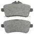 1001-1630M by MPA ELECTRICAL - Quality-Built Premium Disc Brake Pad Set - Semi-Metallic, with Hardware