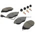 1001-1633C by MPA ELECTRICAL - Quality-Built Premium Ceramic Brake Pads w/ Hardware