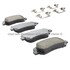 1001-1640AC by MPA ELECTRICAL - Quality-Built Disc Brake Pad, Premium, Ceramic, with Hardware