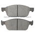 1001-1645M by MPA ELECTRICAL - Quality-Built Premium Disc Brake Pad Set - Semi-Metallic, with Hardware