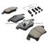 1001-1653C by MPA ELECTRICAL - Quality-Built Premium Ceramic Brake Pads w/ Hardware