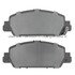 1001-1654M by MPA ELECTRICAL - Quality-Built Premium Disc Brake Pad Set - Semi-Metallic, with Hardware