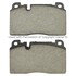 1001-1663M by MPA ELECTRICAL - Quality-Built Premium Semi-Metallic Brake Pads w/ Hardware