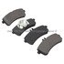 1001-1669M by MPA ELECTRICAL - Quality-Built Premium Disc Brake Pad Set - Semi-Metallic, with Hardware