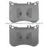 1001-1688M by MPA ELECTRICAL - Quality-Built Premium Disc Brake Pad Set - Semi-Metallic, with Hardware