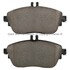 1001-1694M by MPA ELECTRICAL - Quality-Built Premium Semi-Metallic Brake Pads w/ Hardware