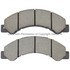 1001-1695C by MPA ELECTRICAL - Quality-Built Premium Ceramic Brake Pads w/ Hardware