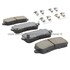 1001-1698C by MPA ELECTRICAL - Quality-Built Premium Ceramic Brake Pads w/ Hardware