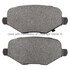 1001-1719C by MPA ELECTRICAL - Quality-Built Premium Ceramic Brake Pads w/ Hardware