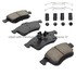 1001-1721C by MPA ELECTRICAL - Quality-Built Premium Ceramic Brake Pads w/ Hardware