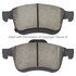 1001-1721C by MPA ELECTRICAL - Quality-Built Premium Ceramic Brake Pads w/ Hardware