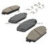 1001-1728C by MPA ELECTRICAL - Quality-Built Disc Brake Pad, Premium, Ceramic, with Hardware