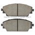 1001-1728C by MPA ELECTRICAL - Quality-Built Disc Brake Pad, Premium, Ceramic, with Hardware