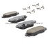 1001-1729C by MPA ELECTRICAL - Quality-Built Disc Brake Pad, Premium, Ceramic, with Hardware